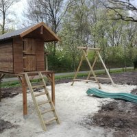 Hout speeltoestel Roden 2